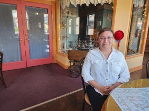 GOP governor candidate Rashida Yost visits Morgantown, talks life, issues with The Dominion Post